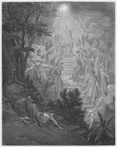 Il sogno di Giacobbe da Gustave Dore